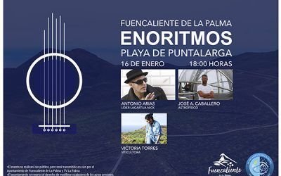 La playa de Puntalarga acoge el segundo concierto de ‘Enoritmos’, organizado por el Ayuntamiento de Fuencaliente